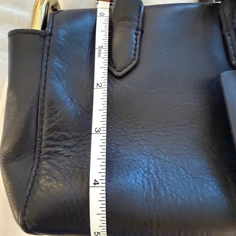 J Crew Leather Mini Satchel - Picture 6 of 8
